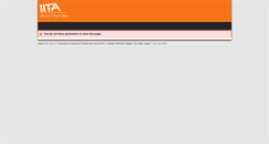 Desktop Screenshot of liferay.iita.org